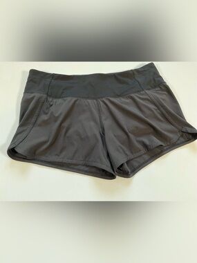 Lululemon Women’s Black Running Shorts-Size: 8-Like New Condition